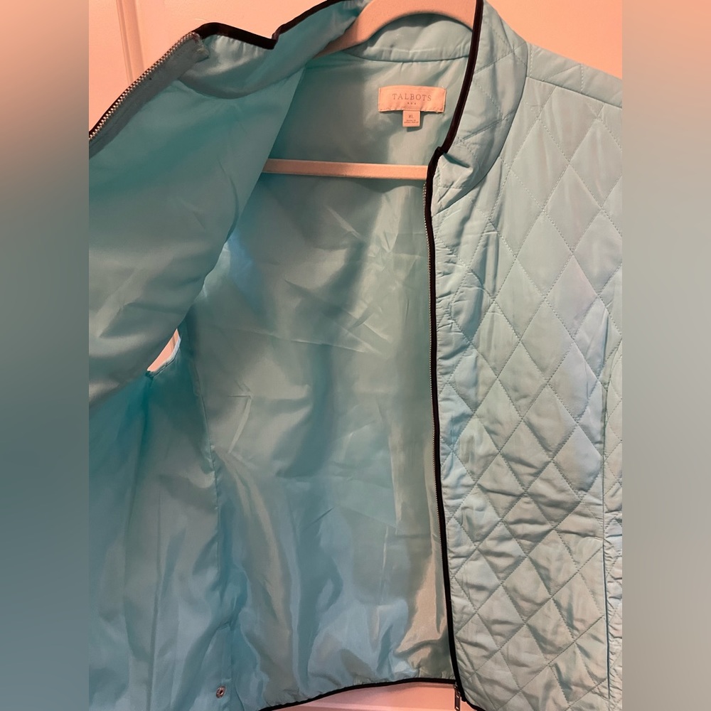 Talbots Turquoise Vest - Picture 4 of 5